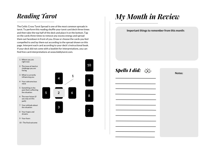 Year of the Witch: A Magical Planner for Your First Year of Witchcraft ✨📖
